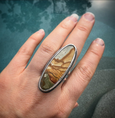 Rocky Butte Jasper Sterling Ring