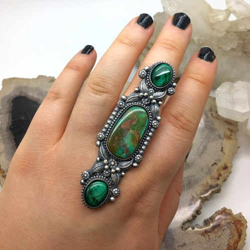 Green Goddess Ring
