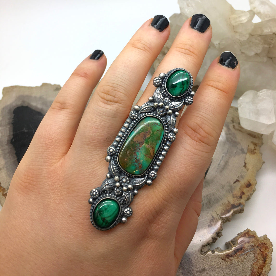 Green Goddess Ring